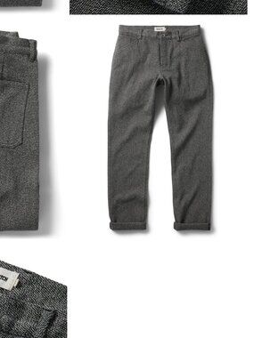 The Camp Pant in Indigo Salt & Pepper